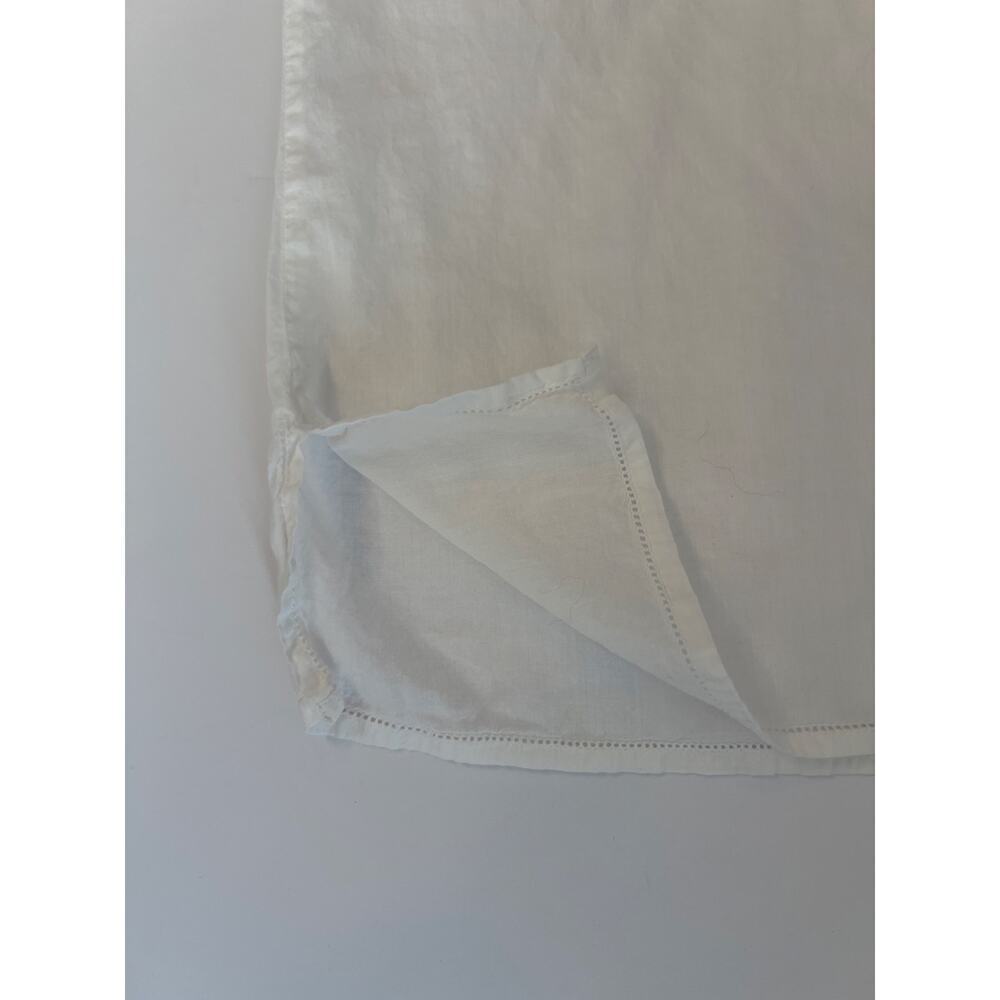 LUCKY BRAND WOMENS Y2K VINTAGE INSPIRED 100% COTTON ROMATIC TOP WHITE LRG - Picture 10 of 12